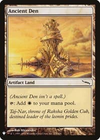 Ancient Den - The List Reprints - Magic: The Gathering card