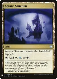 Arcane Sanctum (C18) - The List Reprints - Magic: The Gathering card