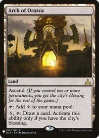 Arch of Orazca - The List Reprints - Magic: The Gathering card