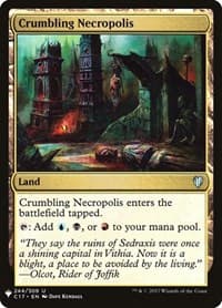 Crumbling Necropolis - The List Reprints - Magic: The Gathering card