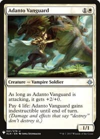 Adanto Vanguard - The List Reprints - Magic: The Gathering card