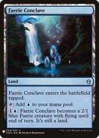 Faerie Conclave - The List Reprints - Magic: The Gathering card