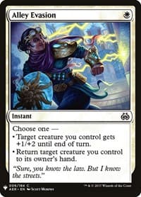 Alley Evasion - The List Reprints - Magic: The Gathering card