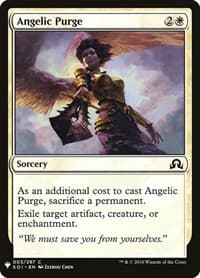Angelic Purge - The List Reprints - Magic: The Gathering card