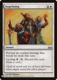 Angelsong - The List Reprints - Magic: The Gathering card