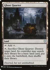 Ghost Quarter (CM2) - The List Reprints - Magic: The Gathering card