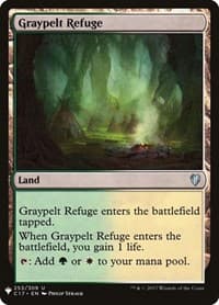 Graypelt Refuge (C17) - The List Reprints - Magic: The Gathering card