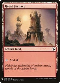 Great Furnace (C18) - The List Reprints - Magic: The Gathering card