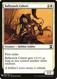 Ballynock Cohort - The List Reprints - Magic: The Gathering card