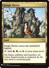 Jungle Shrine (C17) - The List Reprints - Magic: The Gathering card