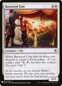 Bartered Cow - The List Reprints - Magic: The Gathering card