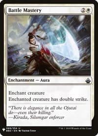 Battle Mastery - The List Reprints - Magic: The Gathering card