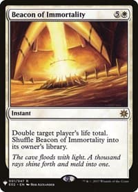 Beacon of Immortality - The List Reprints - Magic: The Gathering card