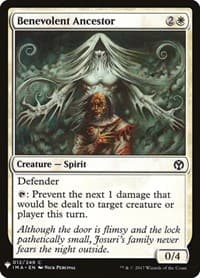 Benevolent Ancestor - The List Reprints - Magic: The Gathering card