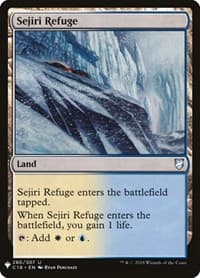 Sejiri Refuge - The List Reprints - Magic: The Gathering card