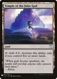 Temple of the False God (C18) - The List Reprints - Magic: The Gathering card
