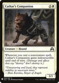Cathar's Companion - The List Reprints - Magic: The Gathering card
