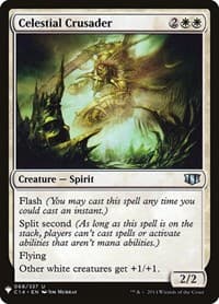 Celestial Crusader - The List Reprints - Magic: The Gathering card