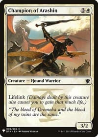 Champion of Arashin - The List Reprints - Magic: The Gathering card