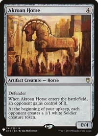 Akroan Horse - The List Reprints - Magic: The Gathering card