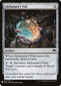 Alchemist's Vial - The List Reprints - Magic: The Gathering card