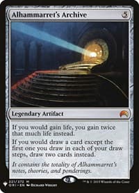 Alhammarret's Archive - The List Reprints - Magic: The Gathering card