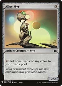 Alloy Myr - The List Reprints - Magic: The Gathering card