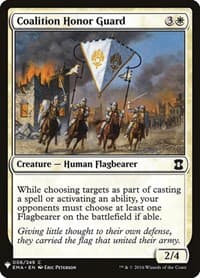 Coalition Honor Guard - The List Reprints - Magic: The Gathering card