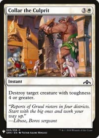 Collar the Culprit - The List Reprints - Magic: The Gathering card