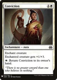 Conviction - The List Reprints - Magic: The Gathering card