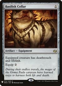 Basilisk Collar (MM3) - The List Reprints - Magic: The Gathering card