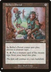 Belbe's Portal - The List Reprints - Magic: The Gathering card