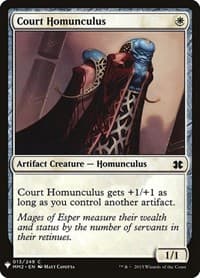 Court Homunculus - The List Reprints - Magic: The Gathering card