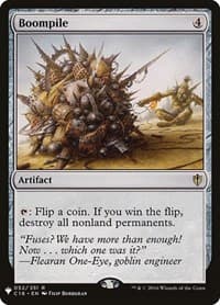 Boompile - The List Reprints - Magic: The Gathering card
