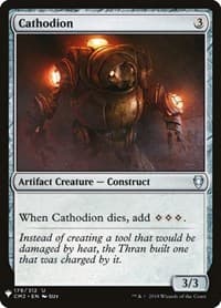 Cathodion - The List Reprints - Magic: The Gathering card