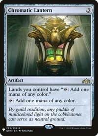 Chromatic Lantern (GRN) - The List Reprints - Magic: The Gathering card