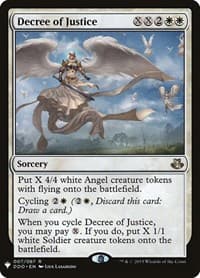 Decree of Justice - The List Reprints - Magic: The Gathering card