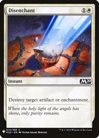 Disenchant (M20) - The List Reprints - Magic: The Gathering card