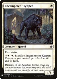 Encampment Keeper - The List Reprints - Magic: The Gathering card