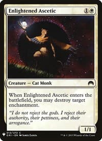 Enlightened Ascetic - The List Reprints - Magic: The Gathering card
