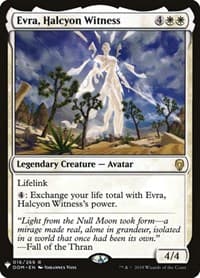 Evra, Halcyon Witness - The List Reprints - Magic: The Gathering card