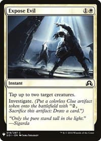 Expose Evil - The List Reprints - Magic: The Gathering card