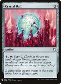 Crystal Ball - The List Reprints - Magic: The Gathering card