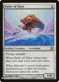 Eater of Days - The List Reprints - Magic: The Gathering card