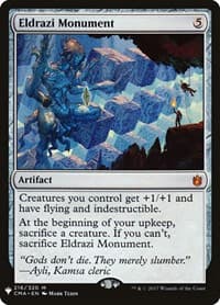 Eldrazi Monument - The List Reprints - Magic: The Gathering card