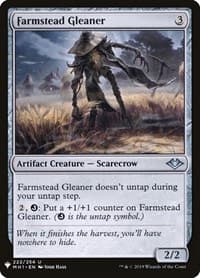 Farmstead Gleaner - The List Reprints - Magic: The Gathering card
