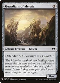 Guardians of Meletis - The List Reprints - Magic: The Gathering card