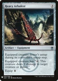 Heavy Arbalest - The List Reprints - Magic: The Gathering card