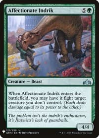 Affectionate Indrik - The List Reprints - Magic: The Gathering card