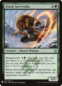 Ainok Survivalist - The List Reprints - Magic: The Gathering card